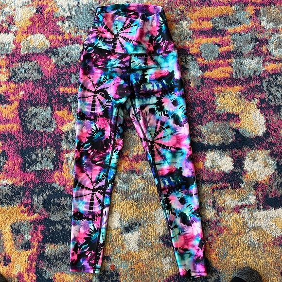 PIXIELANE tie dye leggings - Picture 1 of 2